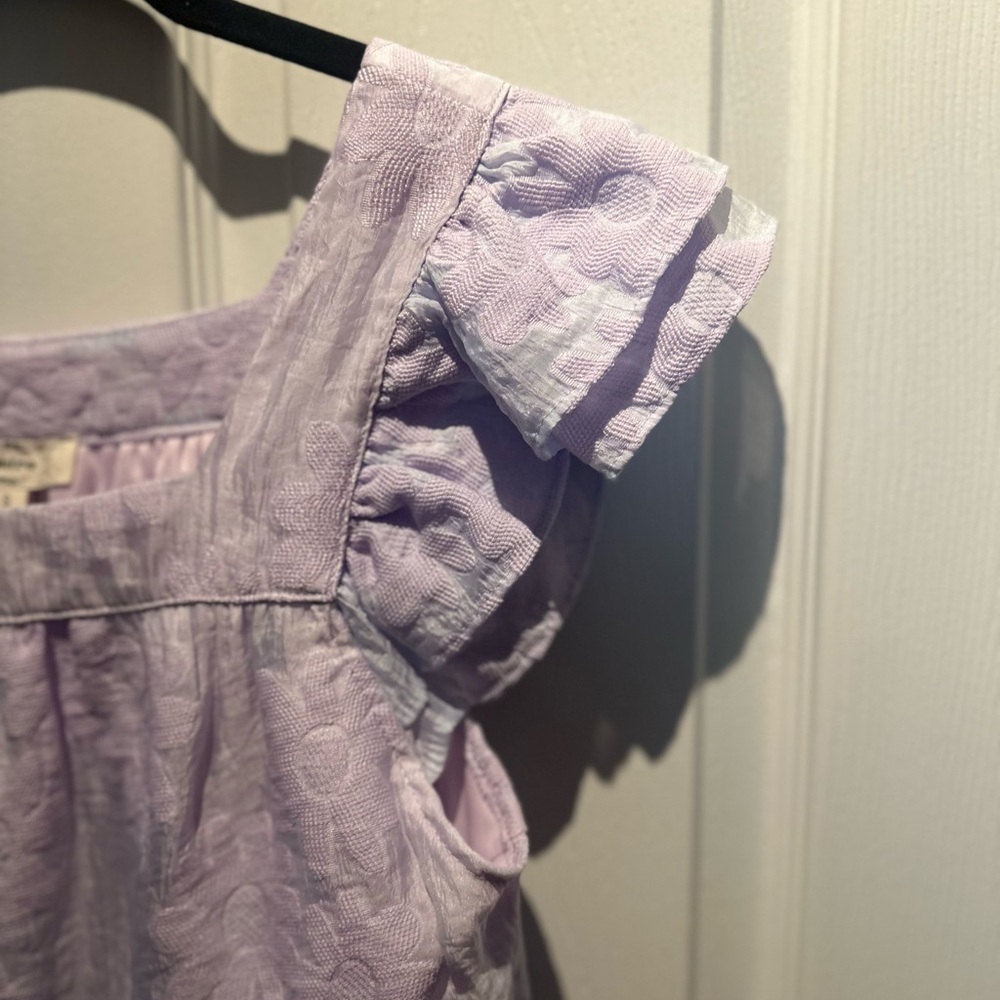 Anthropologie Entro Women Size S Lace Babydoll Lined Flowy Romantic Fun Dress - Picture 11 of 11